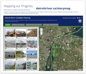 Detroit River Story Map 2018